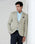 Light Olive Textured Blazer - Lionel
