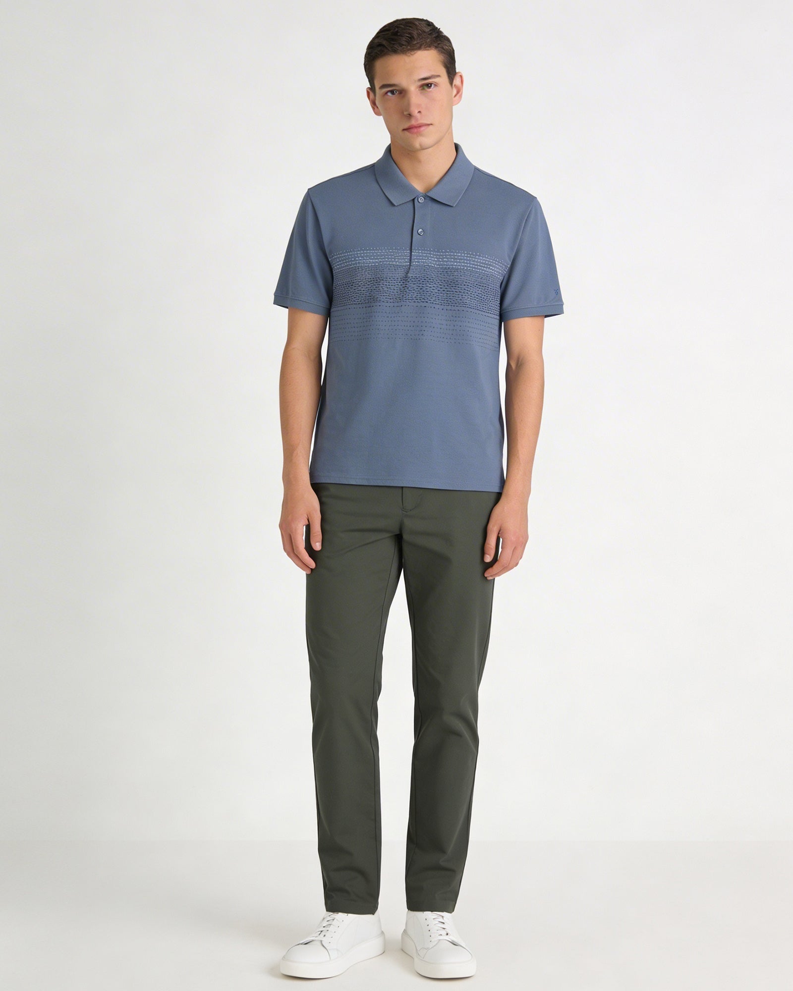 Light Olive Textured Khakis - Perch