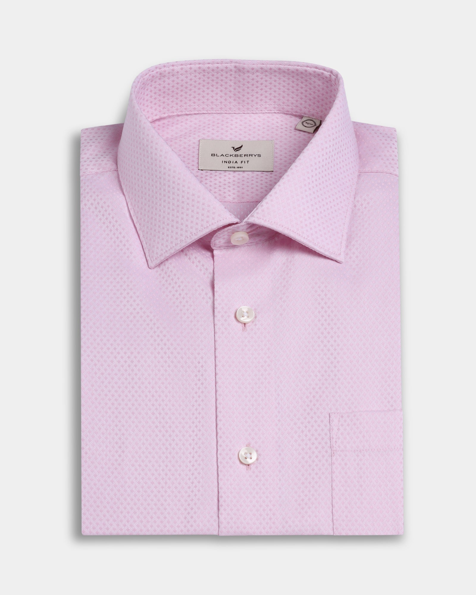 Light Pink Textured Shirt - Bernard