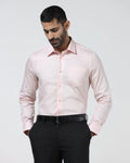 Light Pink Textured Shirt - Machete