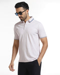 Light Purple TechPro Textured Polo - Titan