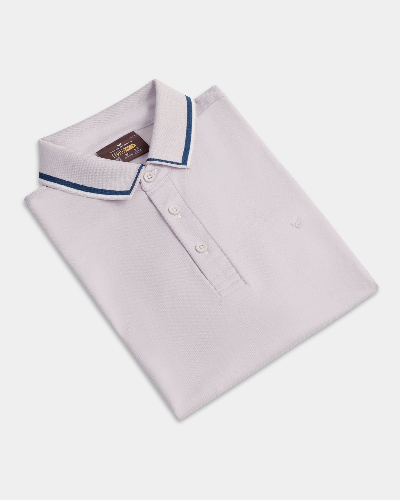 Light Purple TechPro Textured Polo - Titan