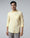 Light Yellow Linen Solid Shirt - Cleo