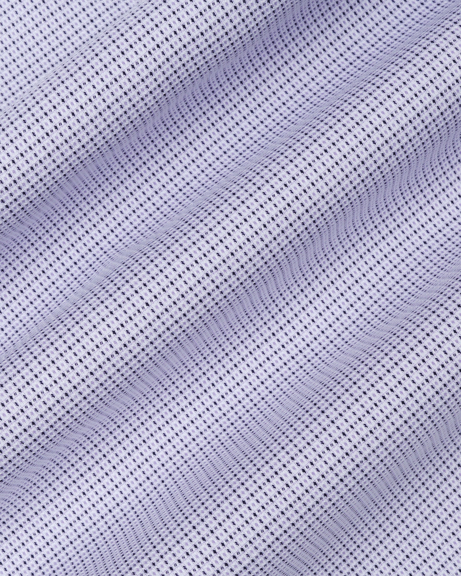 Lilac Non Iron Textured Shirt - Ethan