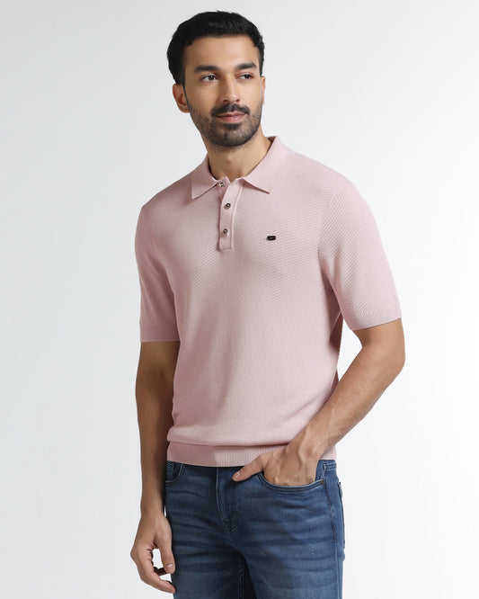 Lilac Solid Polo - Yuto