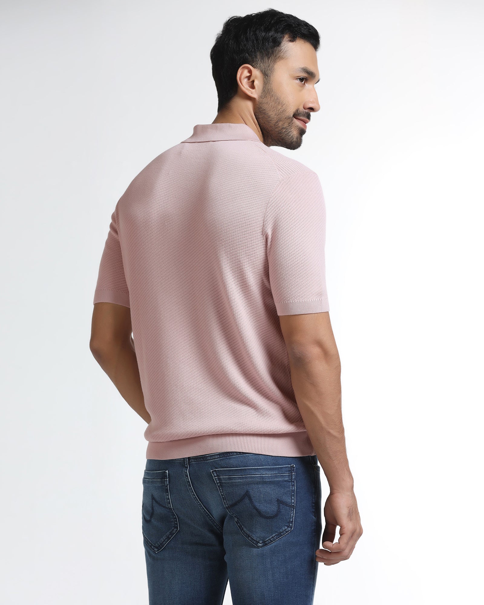 Lilac Solid Polo - Yuto