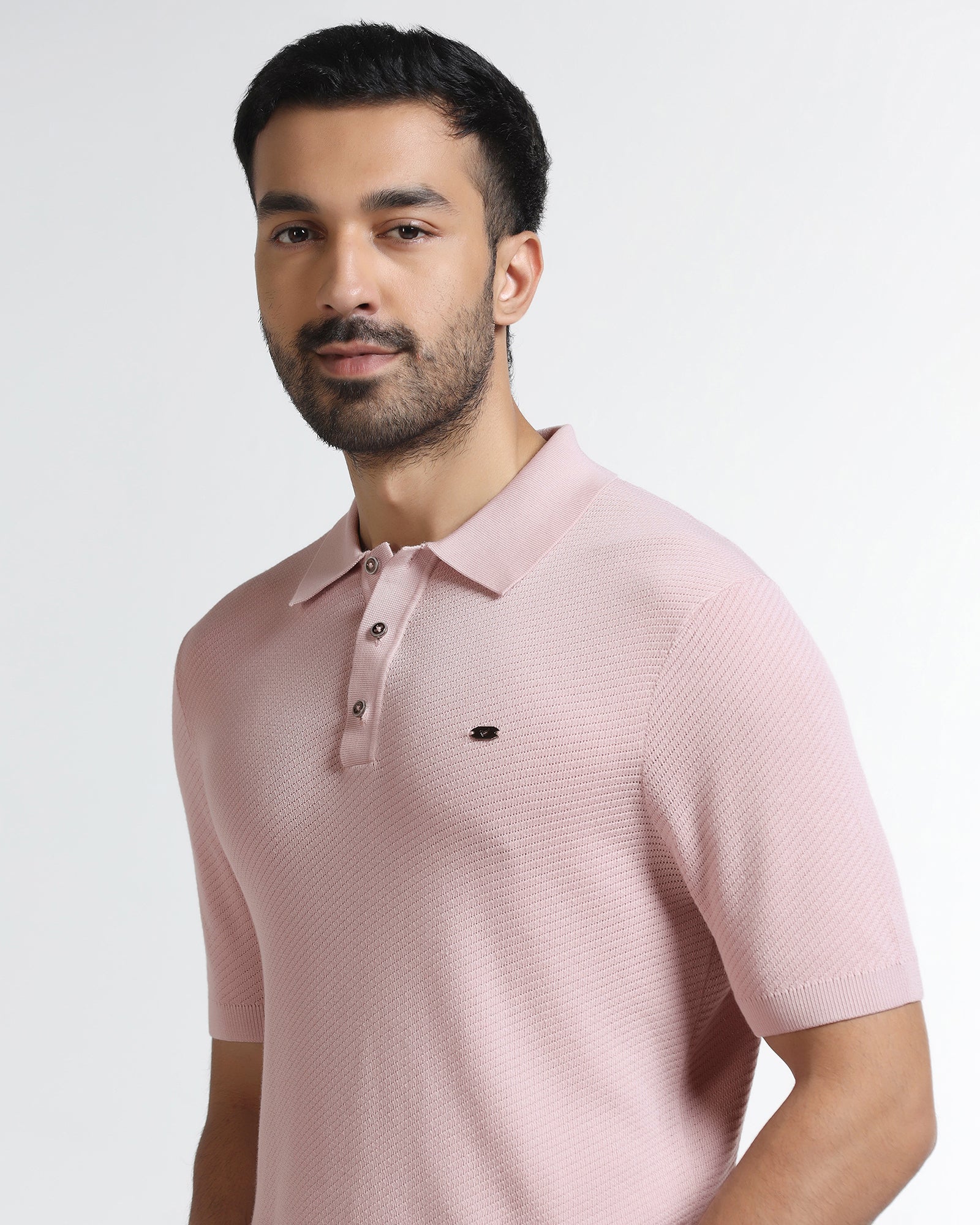 Lilac Solid Polo - Yuto