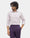 Lilac Textured Shirt - Caty