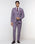 Lilac Three Piece Textured Suit - Desor