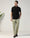 Slim Fit B-91 Casual Olive Textured Khakis - Kart