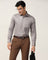 Luxe Formal Grey Textured Shirt - Goal