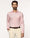 Luxe Formal Peach Jacquard Shirt - Castle