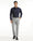 Luxe Slim Comfort B-95 Formal Light Grey Check Trouser - Amouage