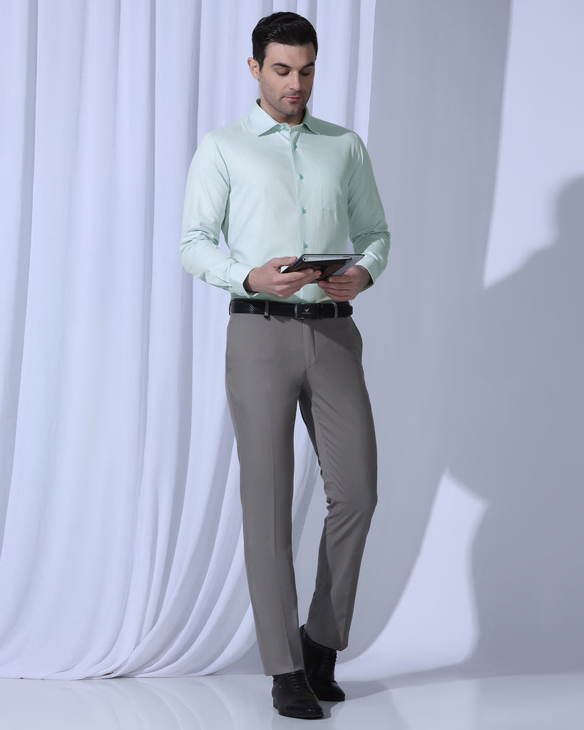 Formal Mint Textured Shirt - Benet