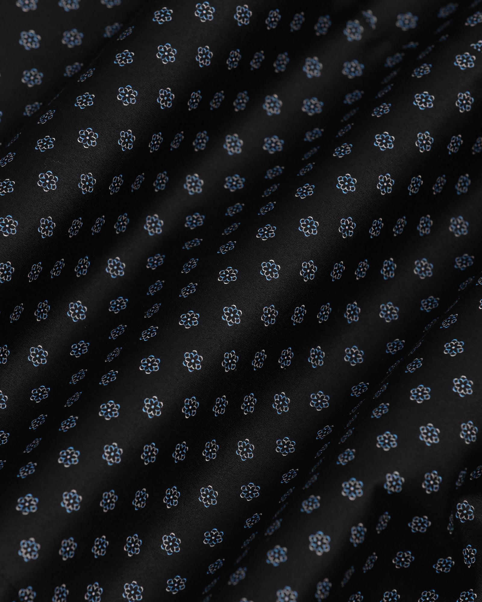 Formal Black Printed Shirt - Title