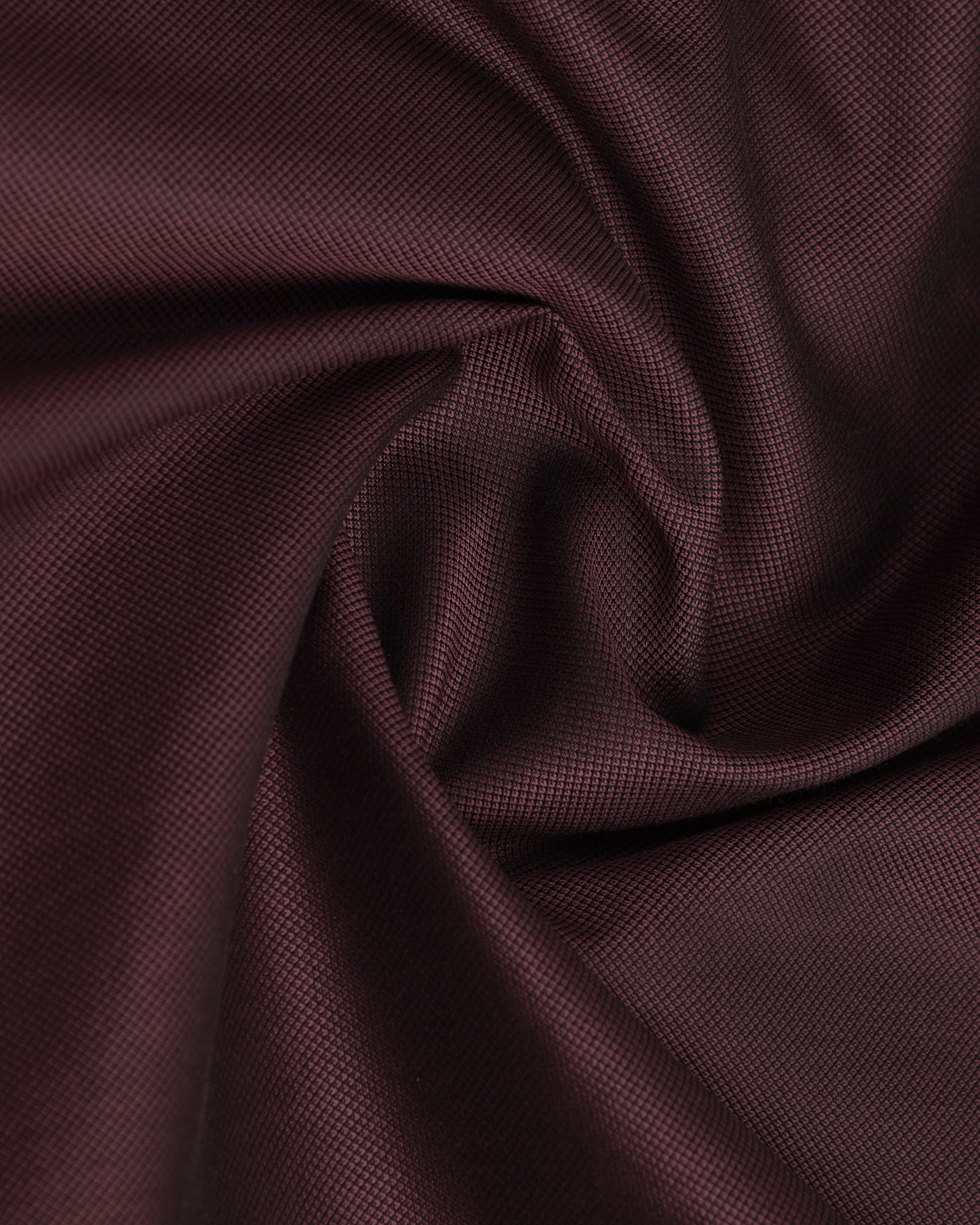 Maroon Luxe Textured Shirt - Crypto