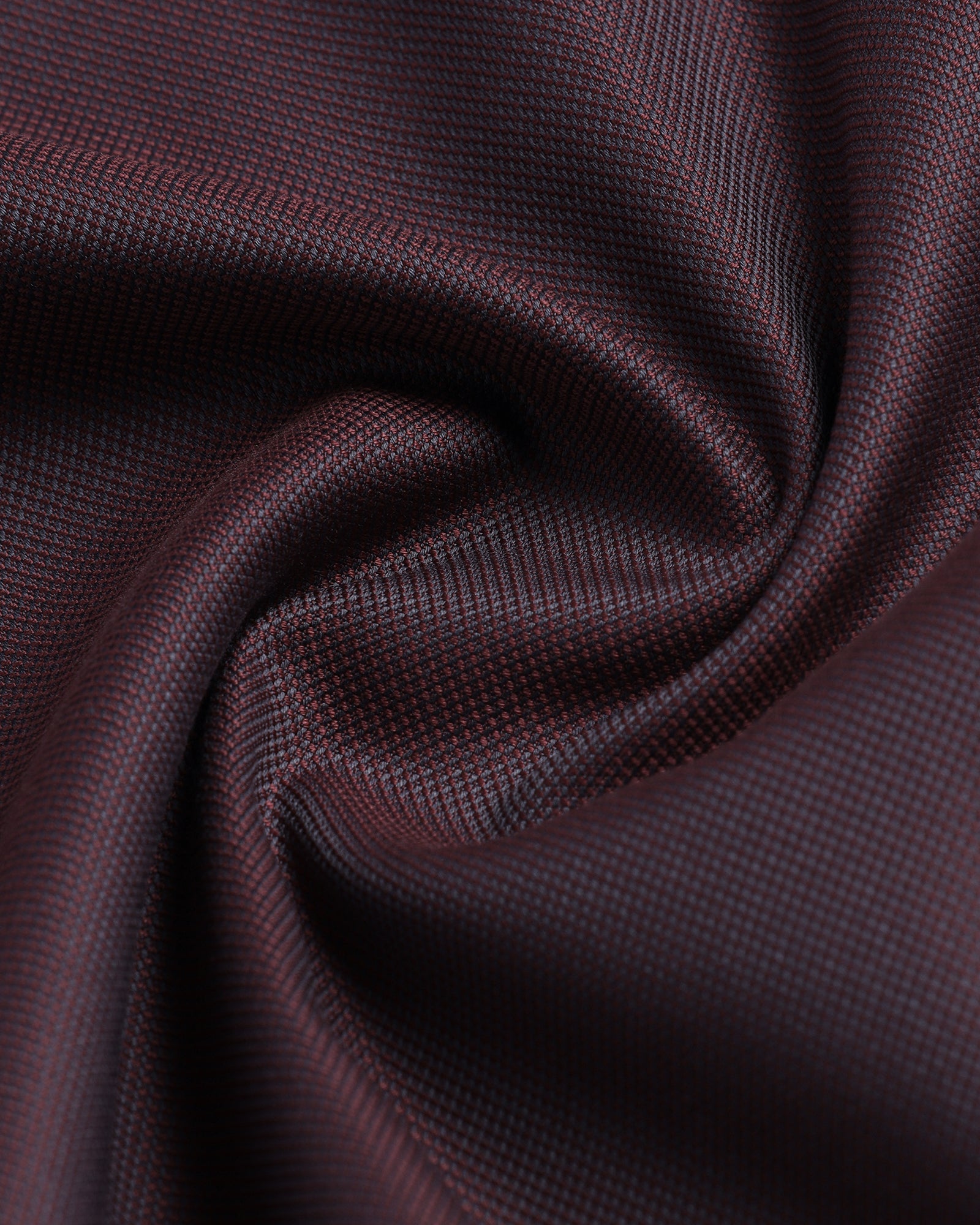 Maroon Non Iron Textured Shirt - Eliot
