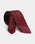 Maroon Silk Jacquard Tie - Welburn