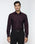 Maroon Textured Shirt - Robin