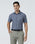 Mid Blue Half Sleeve TechPro Stripe Shirt - Hyphen