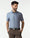 Mid Blue Half Sleeve Textured Shirt - Zander
