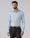 Mid Blue Luxe Textured Shirt - Honor