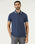 Mid Blue Solid Polo - Taurus
