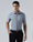 Mid Blue Half Sleeve TechPro Solid Shirt - Kanon