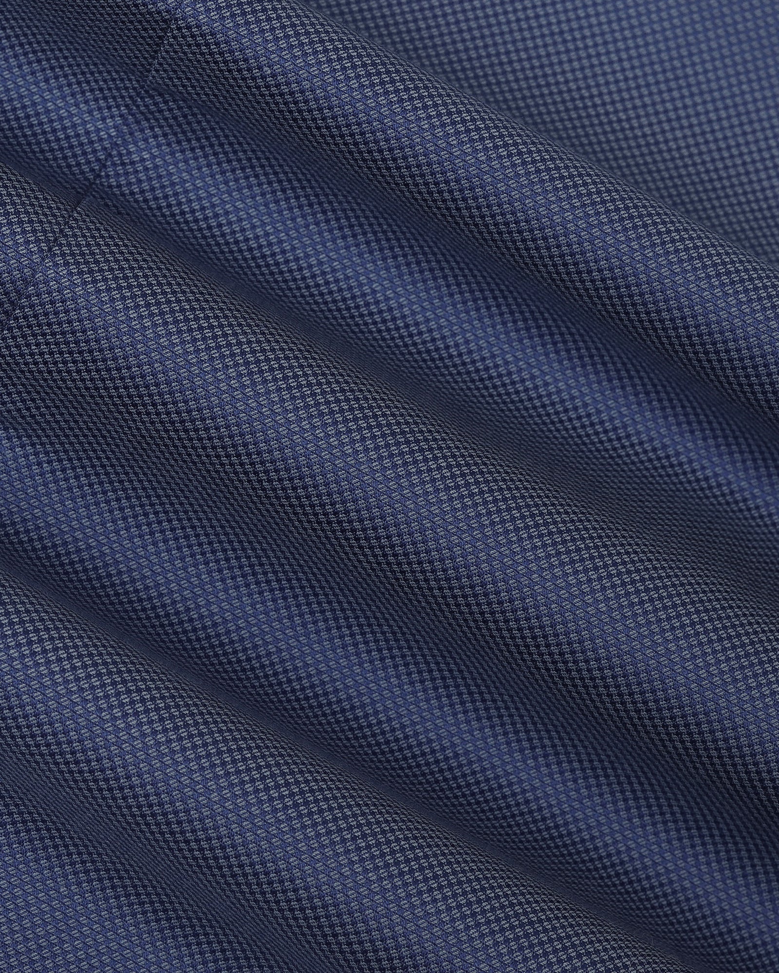 Mid Blue Textured Shirt - Magnus