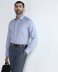 Mid Blue Textured Shirt - Seon