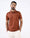 Mid Brown Luxe Textured Polo - Rickon