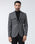 Mid Grey Solid Blazer - Bacardi