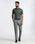 Mid Grey Solid Trouser - Roku