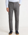 Mid Grey Textured Khaki - Captain