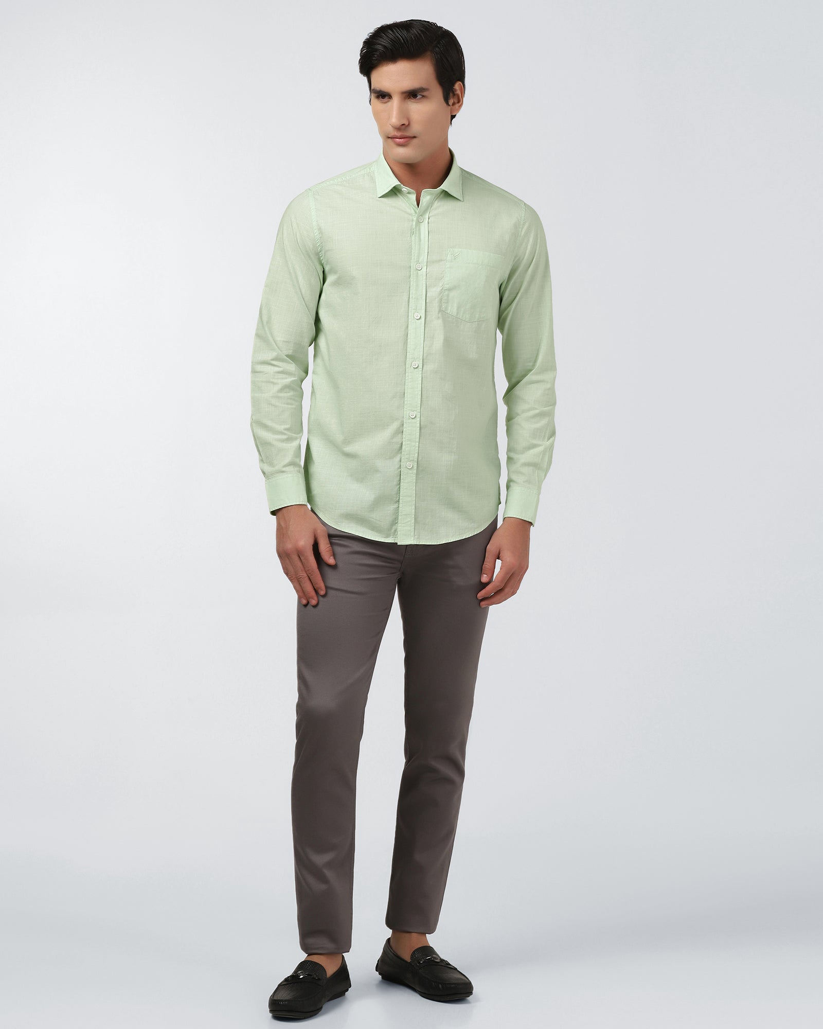 Mint Solid Shirt - Gobert