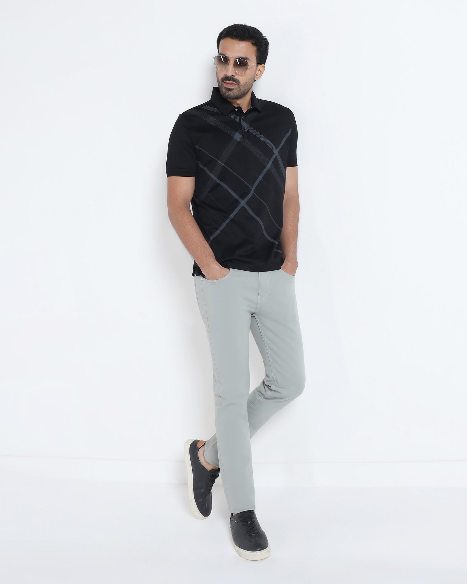 Mint Bleed Zero Slim Fit Jeans - Rene