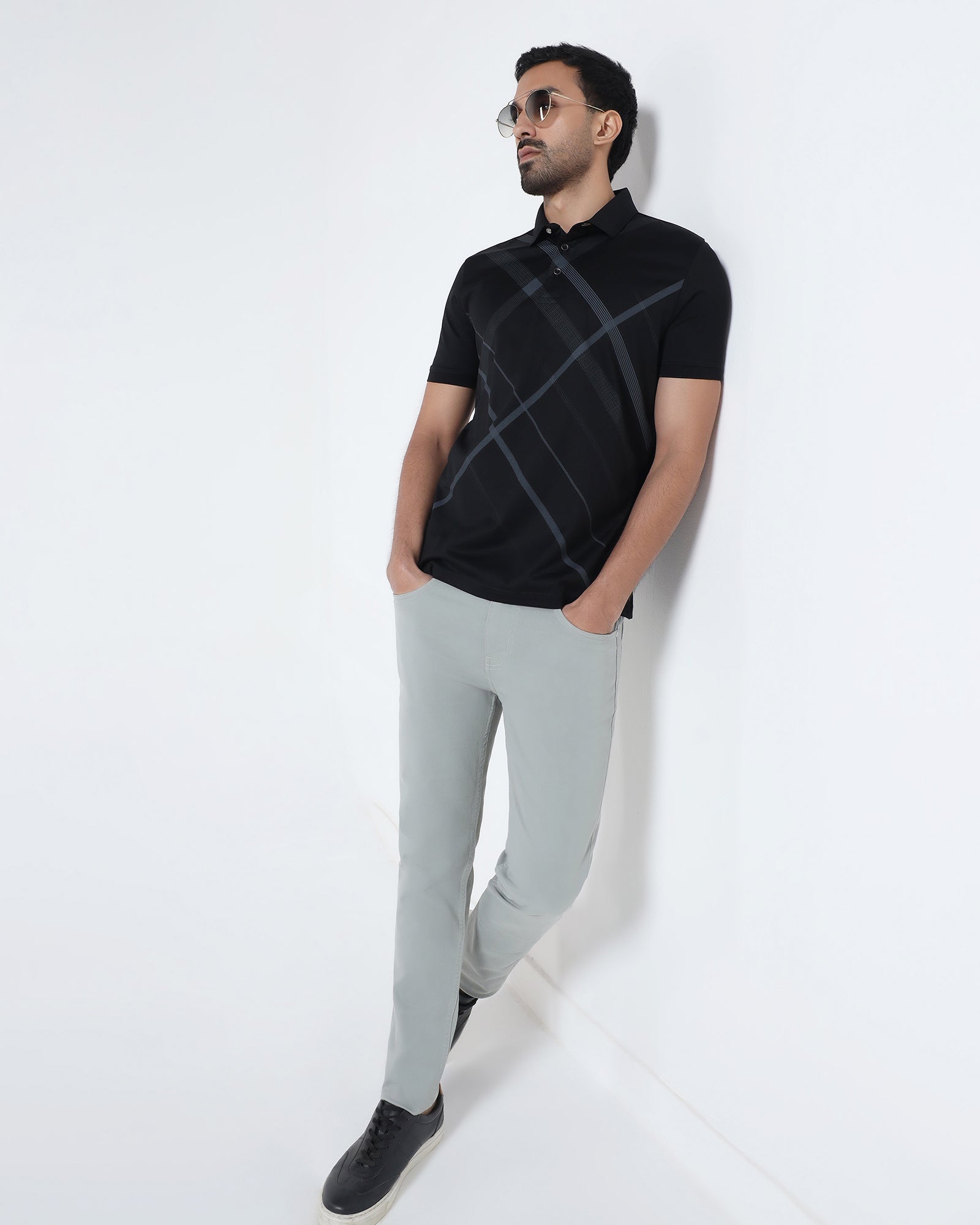 Mint Bleed Zero Slim Fit Jeans - Rene