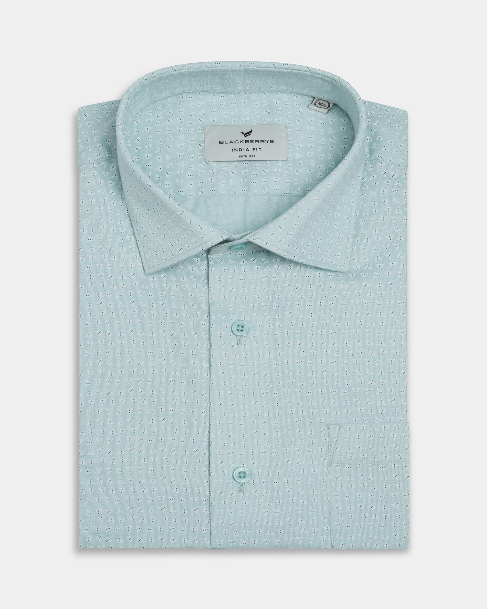 Mint Printed Shirt - Callum