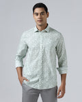 Mint Printed Shirt - Frilo