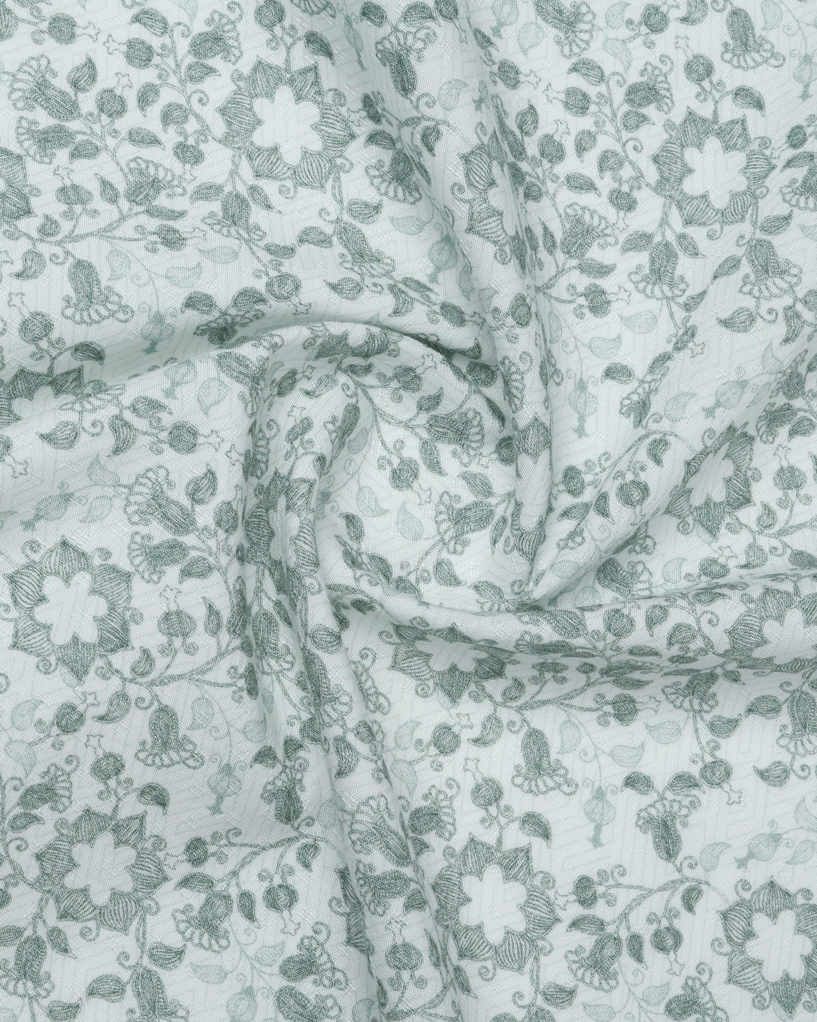 Mint Printed Shirt - Frilo