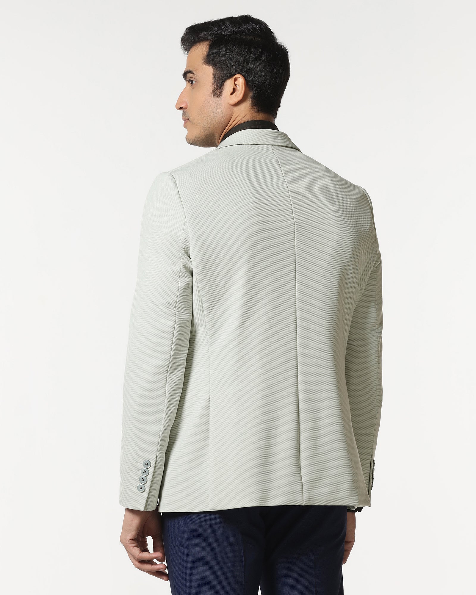 Mint Textured Blazer - Revlon