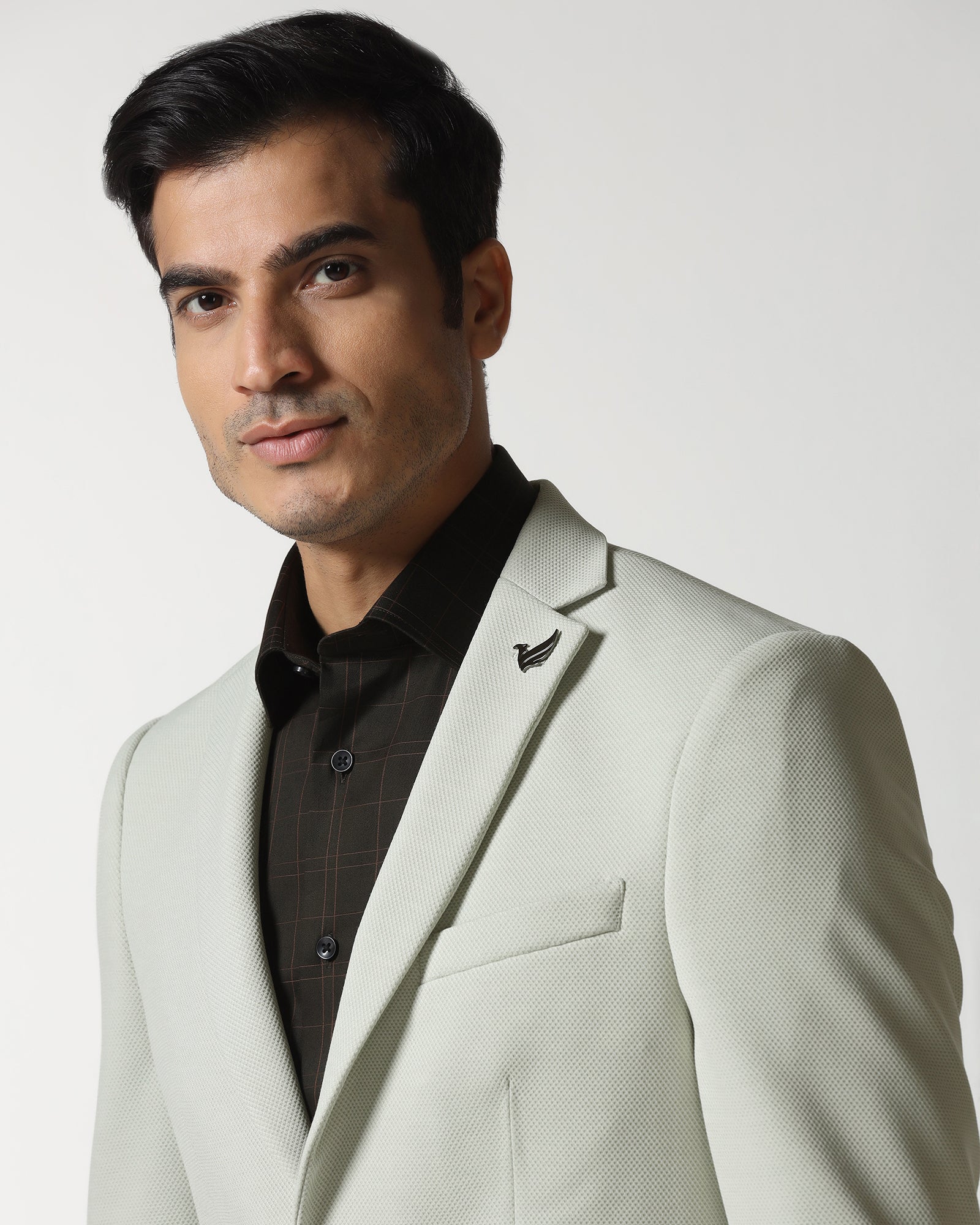 Mint Textured Blazer - Revlon