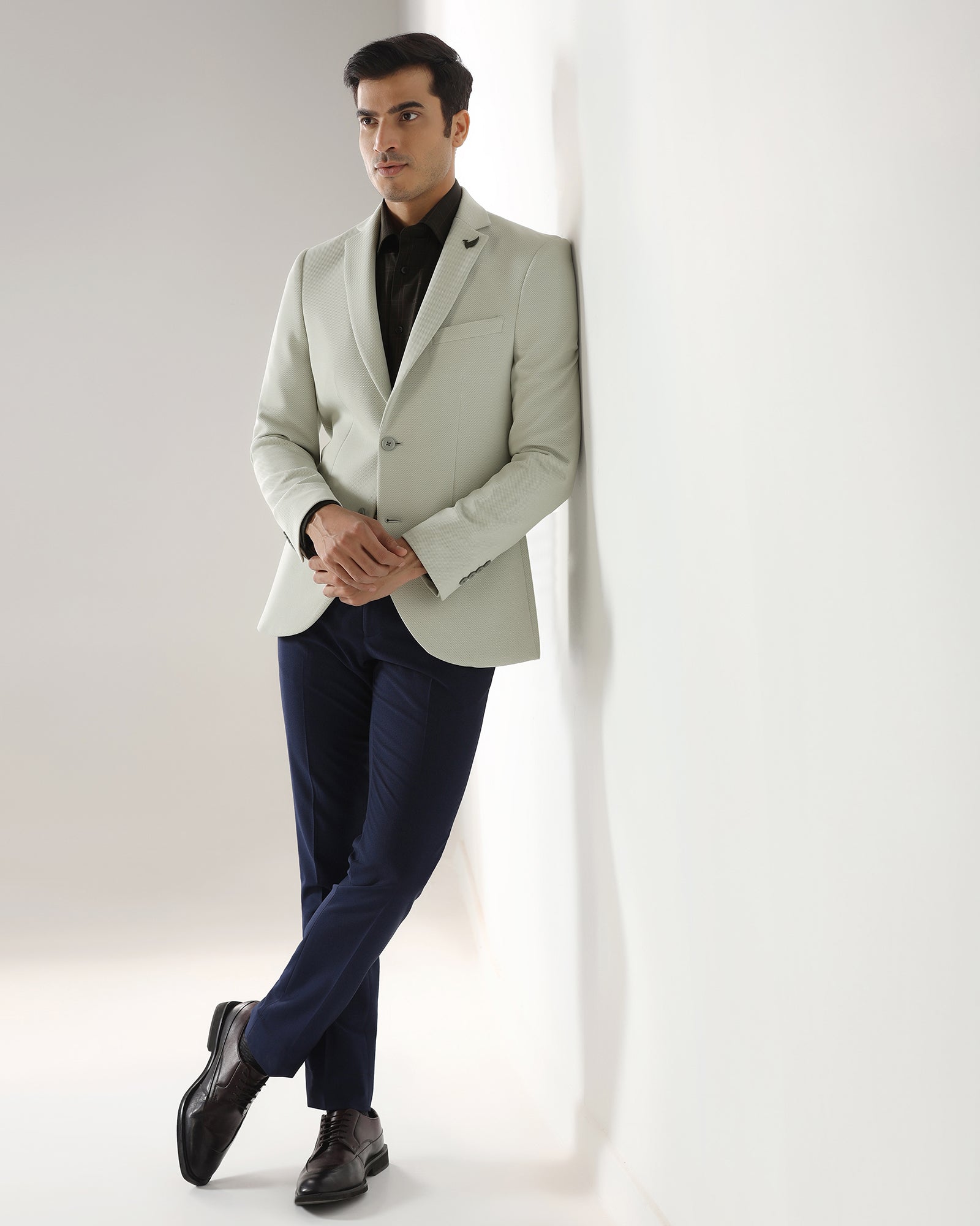 Mint Textured Blazer - Revlon