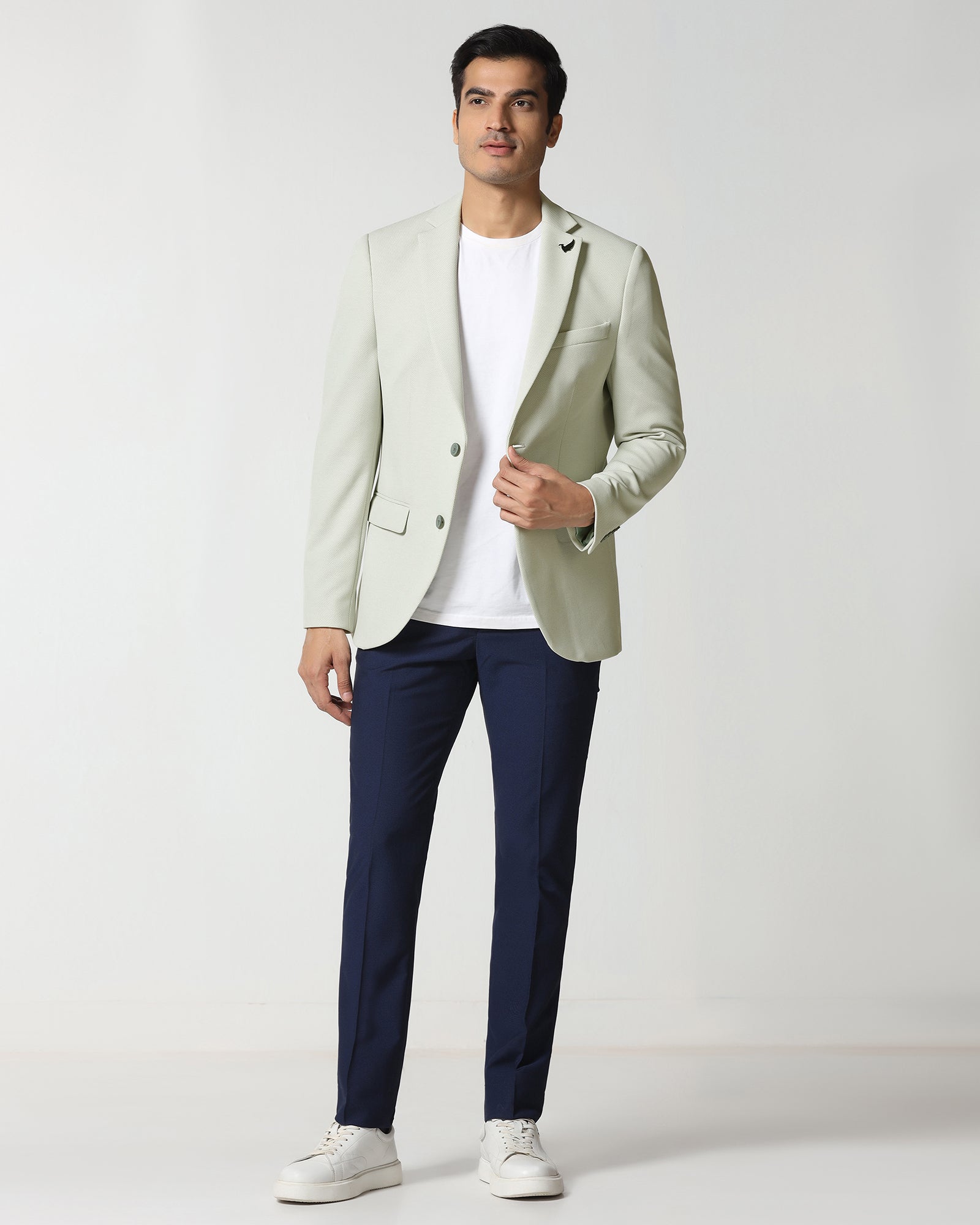 Mint Textured Blazer - Revlon
