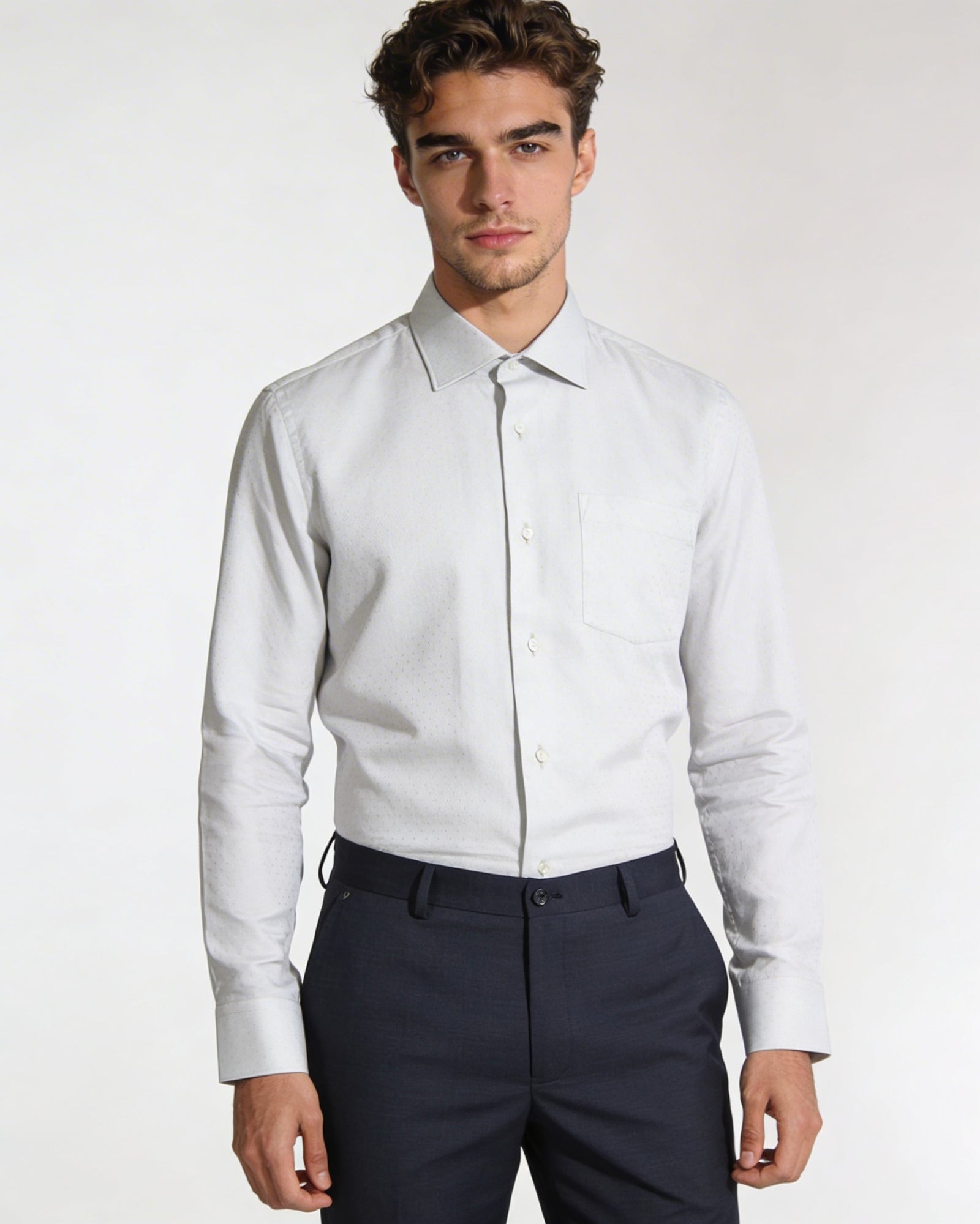 Mint Textured Shirt