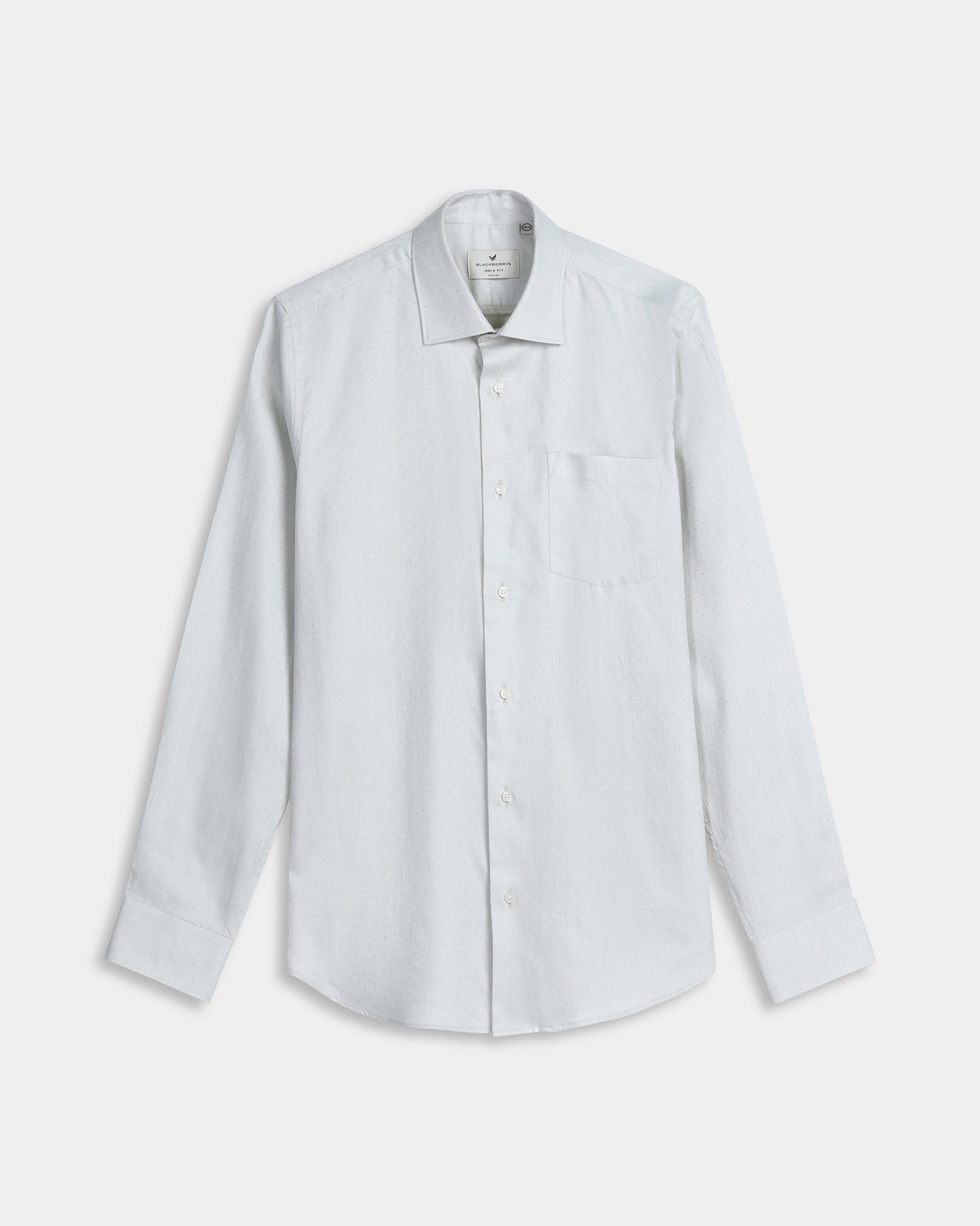 Mint Textured Shirt