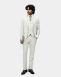 Mint Three Piece Textured Suit - Fidela