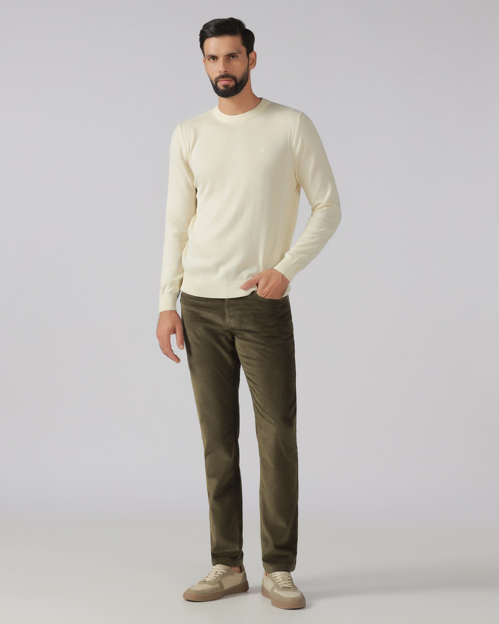 Moss Solid Khakis - Veil