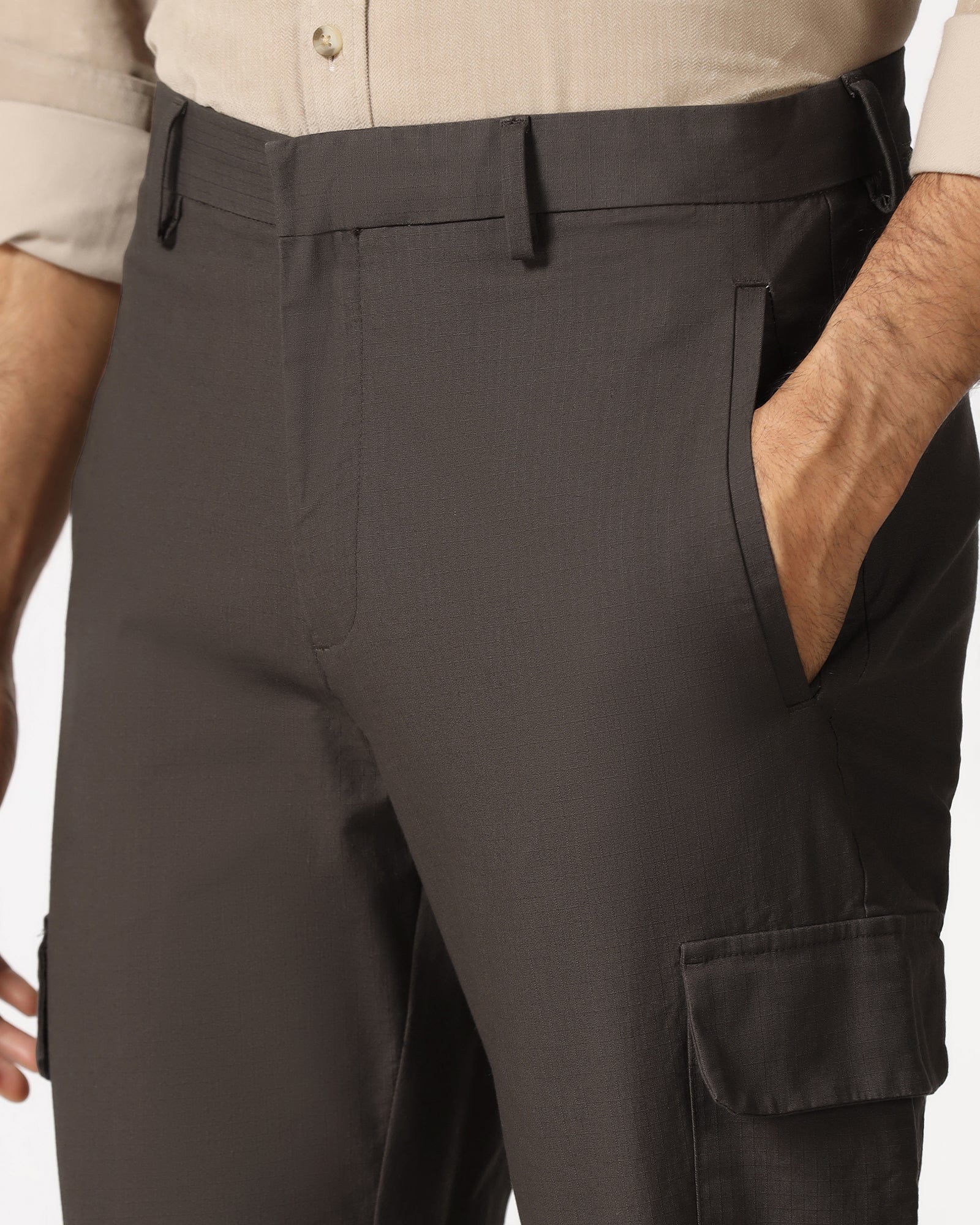 Mouse Relaxed Fit Textured Pant - Rill