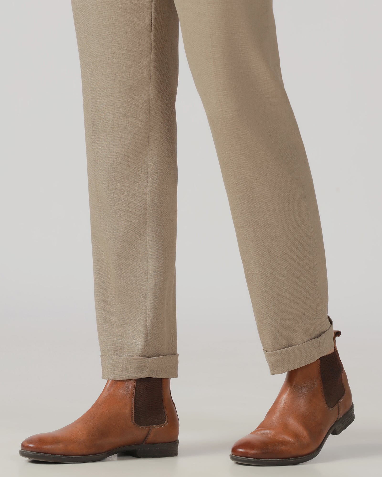 Mouse Relaxed Fit Textured Trouser - Oaksmith